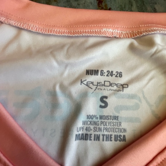 Coral Keys Deep Graphic Rashguard - Picture 6 of 7